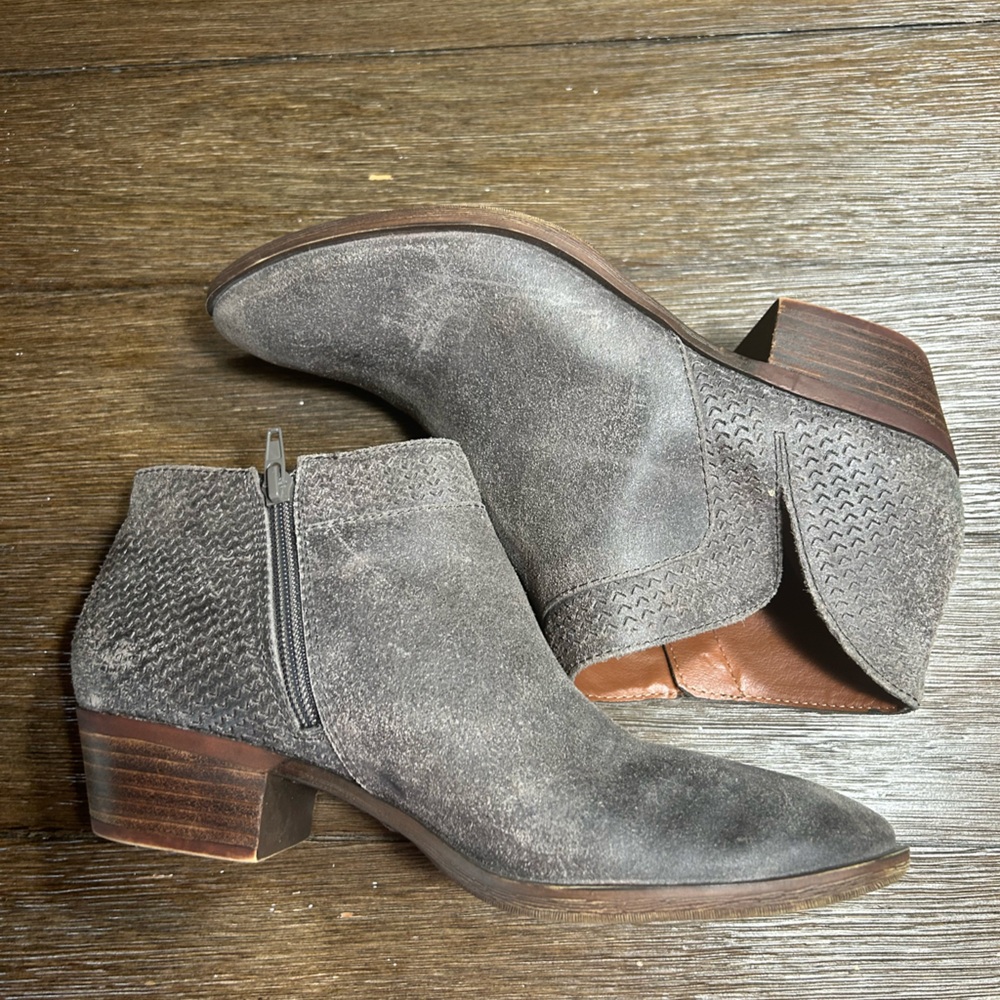 Genuine leather Brinley laser cut boots size 9 - Picture 8 of 12